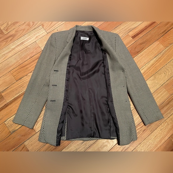 Missoni Donna 100% Wool Black/White Geometric Blazer Made In Italy Womens Size 6 - Picture 9 of 14